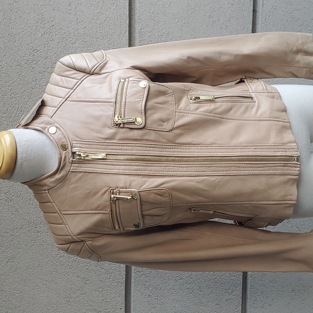 MICHEAL KORS- LEATHER JACKET